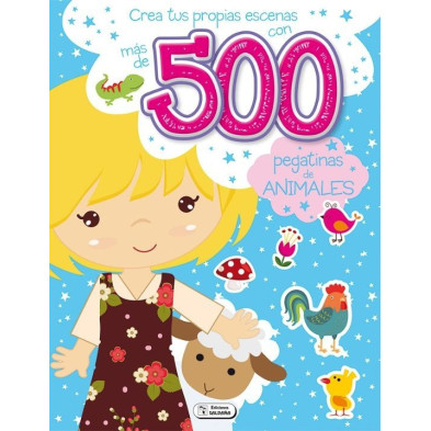 Escenas panorámicas pegatinas de animales