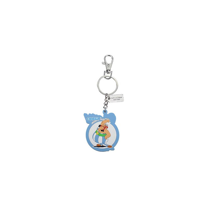 OBELIX PAFFF LLAVERO REVERSIBLE GOMA ASTERIX