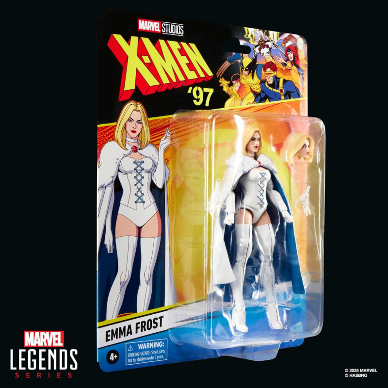 Figura Emma Frost X-Men '97 Marvel Legends Series 15cm