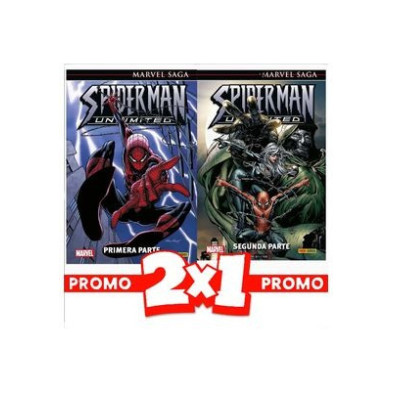 MARVEL SAGA SPIDERMAN UNLIMITED 2X1 (Nº1 Y Nº2)