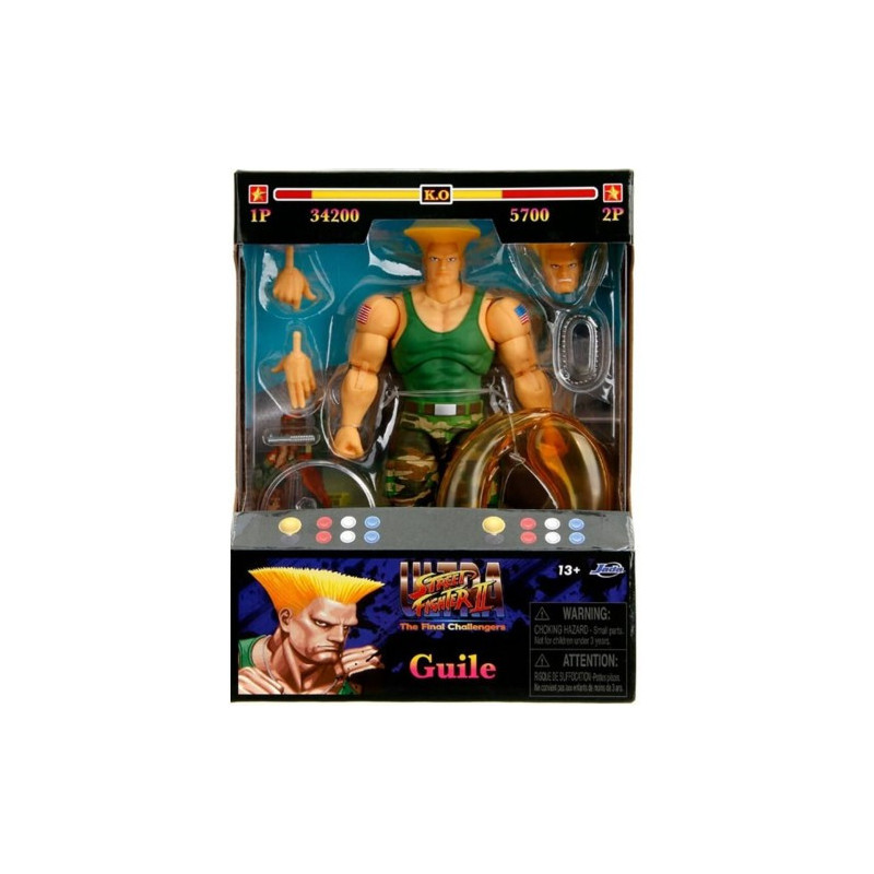 FIGURA STREET FIGHTER II GUILE