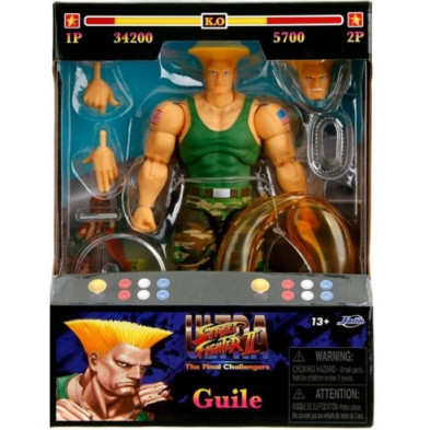 FIGURA STREET FIGHTER II GUILE