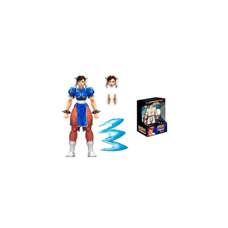 FIGURA STREETFIGHTER II CHUN LI BLUE AF