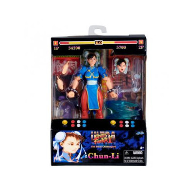 FIGURA STREETFIGHTER II CHUN LI BLUE AF