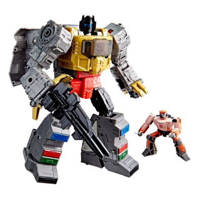 The Transformers: The Movie Studio Series Leader Class Figura Dinobot Grimlock & Autobot Wheelie 22 cm
