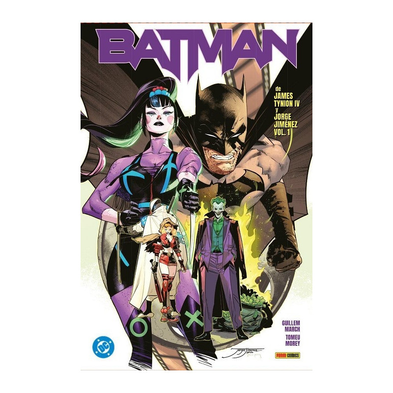 BATMAN DE JAMES TYNION IV Y JORGE JIMÉNEZ OMNIBUS 1