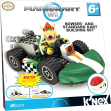 Nintendo K'Nex Mario Wave 2 Bowser Kart Building Set

