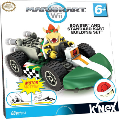 Nintendo K'Nex Mario Wave 2 Bowser Kart Building Set
