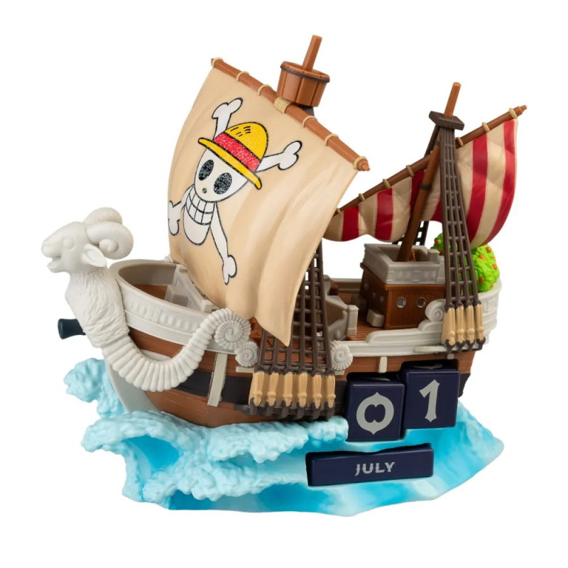 CALENDARIO PERPETUO 3D ONE PIECE NETFLIX GOING MERRY