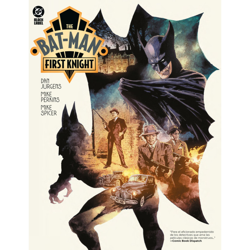DC BLACK LABEL. THE BAT-MAN: FIRST KNIGHT