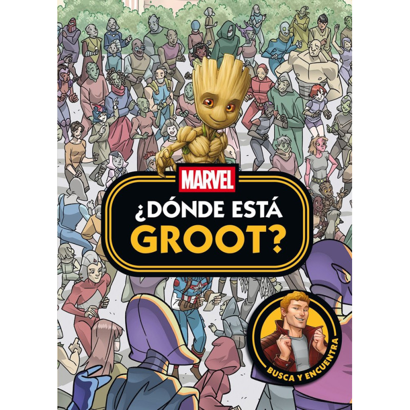 Marvel. ¿Dónde está Groot?