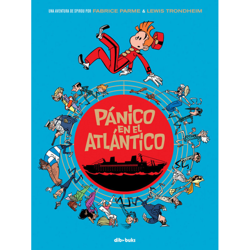 Pánico en el Atlántico, una aventura de Spirou