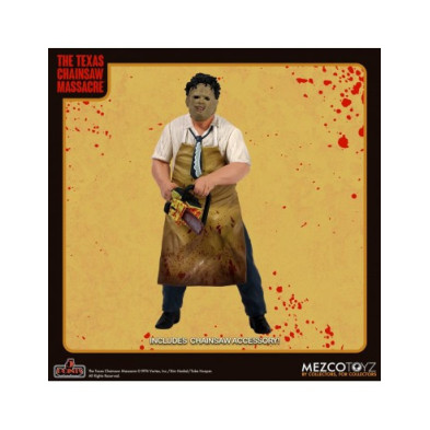 LEATHERFACE FIGURA 9,5 cm THE TEXAS CHAINSAW MASSACRE 1974 FIVE POINTS