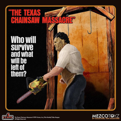 LEATHERFACE FIGURA 9,5 cm THE TEXAS CHAINSAW MASSACRE 1974 FIVE POINTS