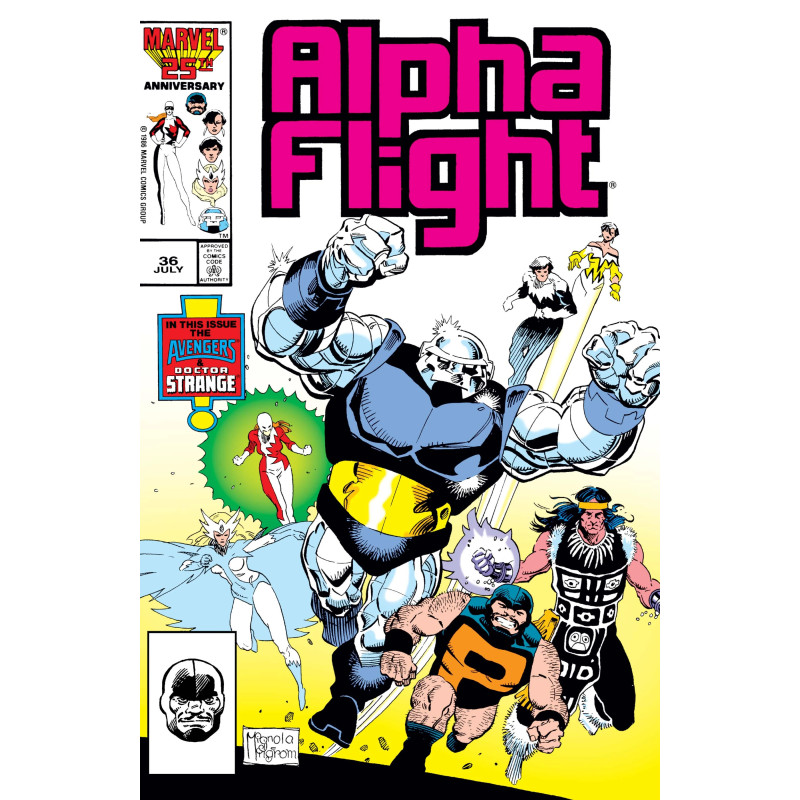 ALPHA FLIGHT 36 (ORIGINAL USA EDITION -1986)