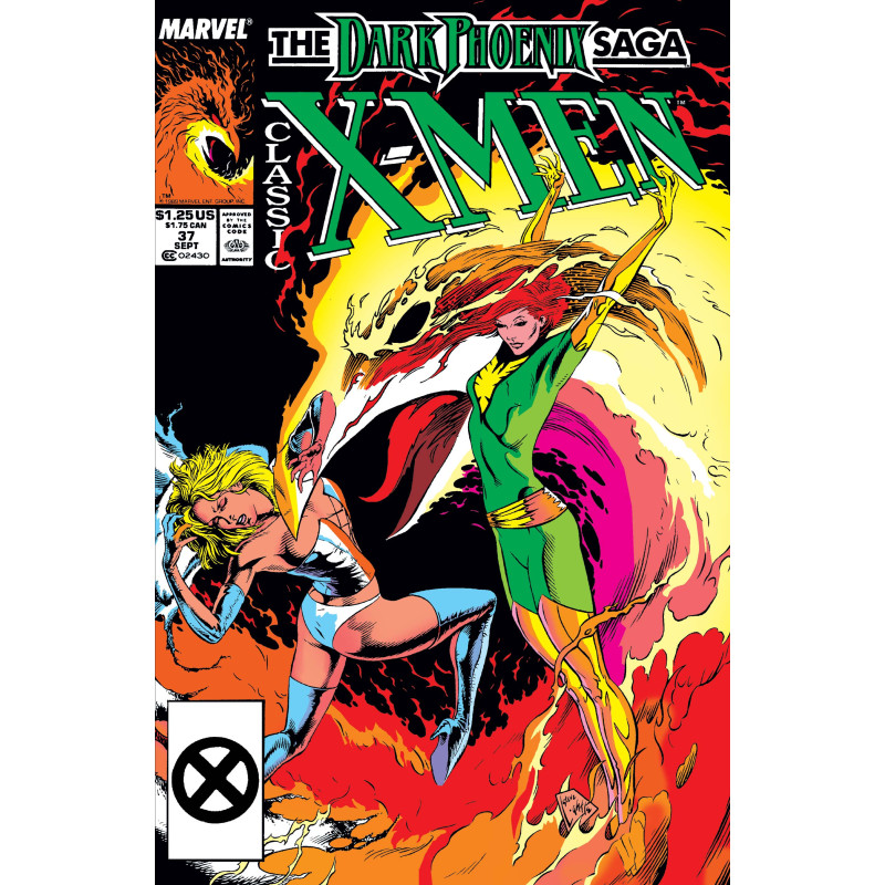 CLASSIC X-MEN 37, THE DARK PHOENIX SAGA (ORIGINAL USA EDITION 1986)