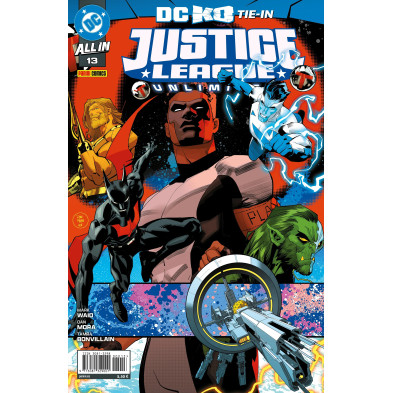 ALL IN JUSTICE LEAGUE UNLIMITED 13 ( DC K.O. TIE-IN )