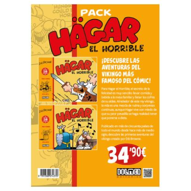 PACK HAGAR EL HORRIBLE 1 Y 2 (CONTIENE 1973-1974 Y 1974-1975)