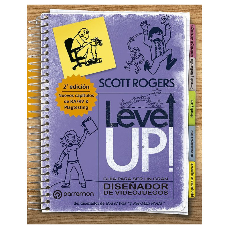 Level up! Guía para ser un gran diseñador de videojuegos