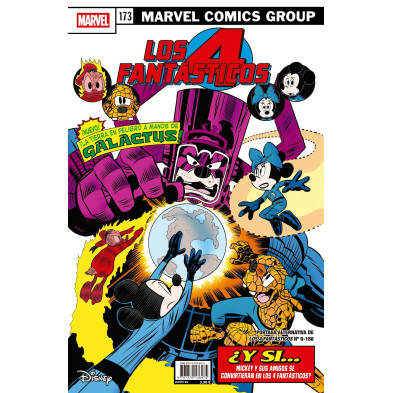 LOS 4 FANTÁSTICOS 06 (PORTADA ALTERNATIVA DISNEY FANTASTIC FOUR 173)