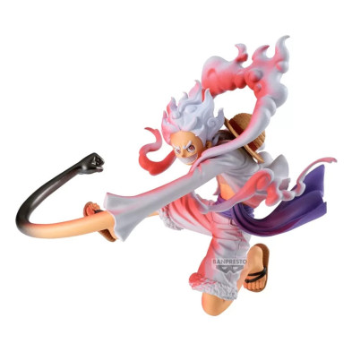 Monkey D. Luffy Figura Battle Record Collection Gear5 Versión Especial 13 cm One Piece