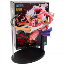 Monkey D. Luffy Figura Battle Record Collection Gear5 Versión Especial 13 cm One Piece
