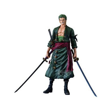 ONE PIECE PREMIUM FIGURA THE BRUSH RORONOA ZORO 30 CM