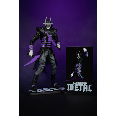 THE BATMAN WHO LAUGHS FIGURA 18 cm DC DARKS NIGHTS GOLD LEVEL COLLECTION