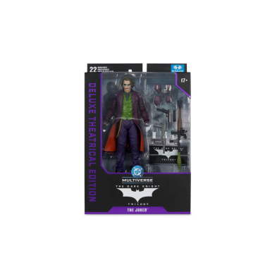 THE JOKER FIGURA 18 cm THE DARK KNIGHT DC MULTIVERSE DELUXE THEATRICAL EDITION