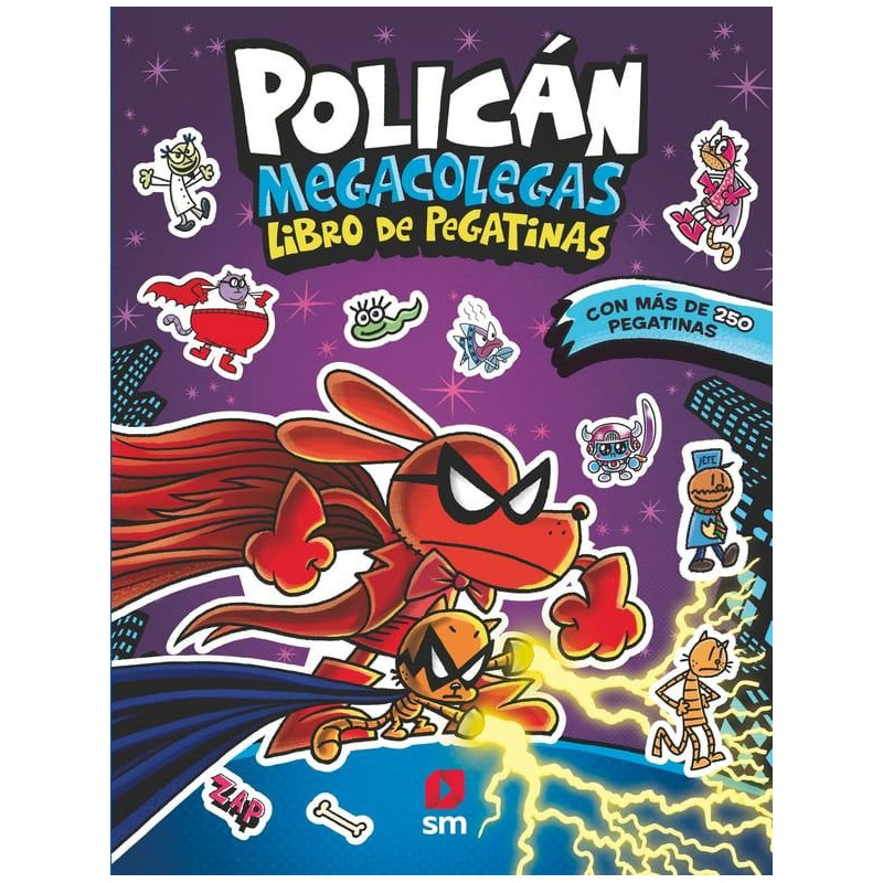 Policán megacolegas. Libro de pegatinas