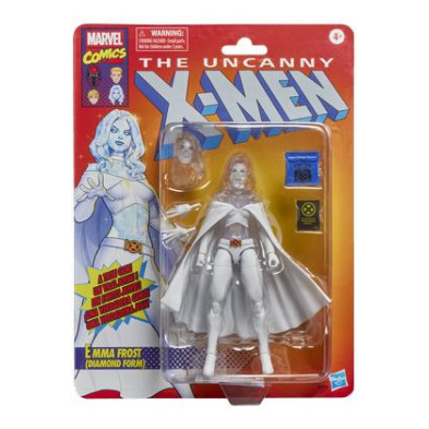 EMMA FROST (DIAMOND FORM) FIGURA 15 cm THE UNCANNY X-MEN MARVEL LEGENDS SERIES