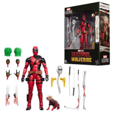 DEADPOOL & DOGPOOL FIGURAS 15 cm DEADPOOL & WOLVERINE MARVEL LEGENDS SERIES