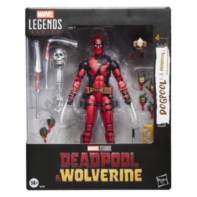 DEADPOOL & DOGPOOL FIGURAS 15 cm DEADPOOL & WOLVERINE MARVEL LEGENDS SERIES