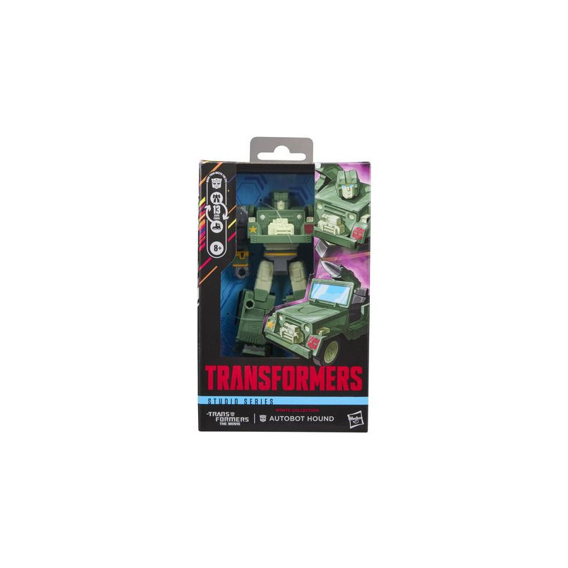 AUTOBOT HOUND DELUXE CLASS FIGURA 14 cm TRANSFORMERS THE MOVIE STUDIO SERIES MTMTE COLLECTION