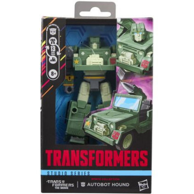 AUTOBOT HOUND DELUXE CLASS FIGURA 14 cm TRANSFORMERS THE MOVIE STUDIO SERIES MTMTE COLLECTION