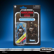 THE MANDALORIAN & GROGU FIGURAS DELUXE 9,5 cm & 2 cm STAR WARS: THE MANDALORIAN & GROGU THE VINTAGE COLLECTION