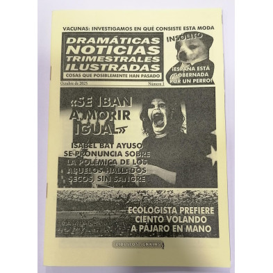 DRAMÁTICAS NOTICIAS TRIMESTRALES ILUSTRADAS