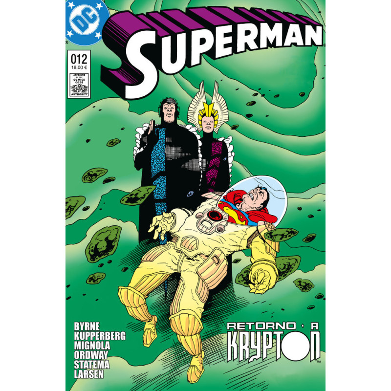 BIBLIOTECA SUPERMAN 12, RETORNO A KRYPTON