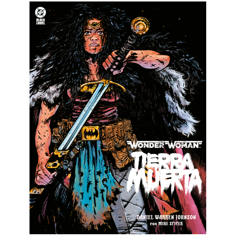 DC BLACK LABEL. WONDER WOMAN TIERRA MUERTA