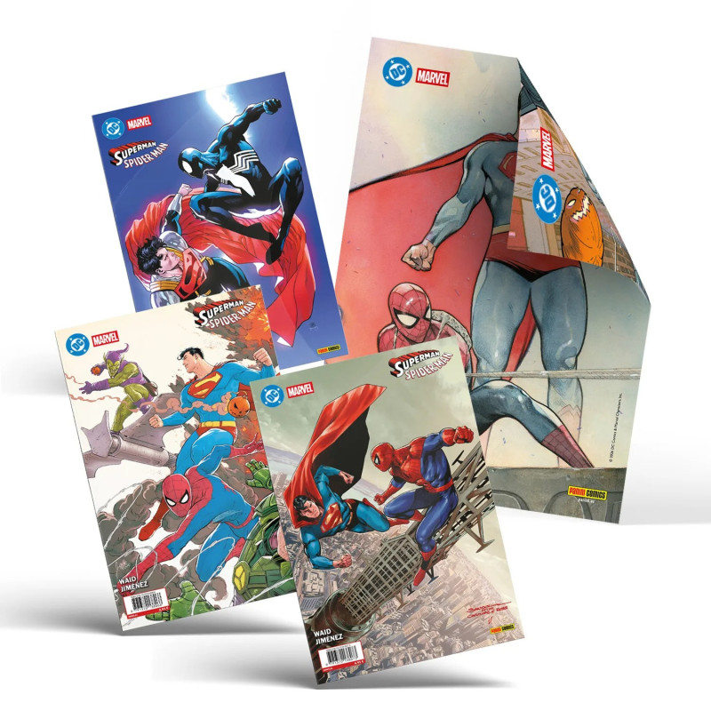 SUPERMAN/SPIDER-MAN VOL.01. PACK PORTADAS