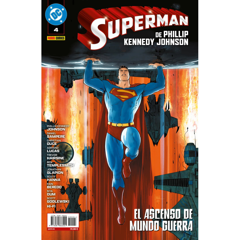 SUPERMAN DE PHILLIP KENNEDY JOHNSON 04: EL ASCENSO DE MUNDO DE GUERRA