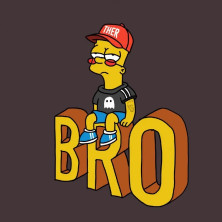 Camiseta Gamba Taronja Bro Talla L