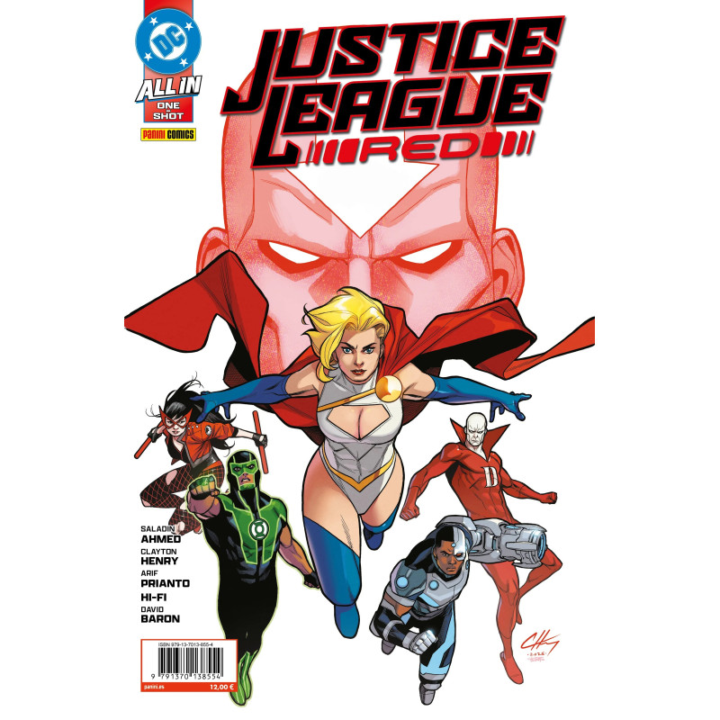 ALL IN JUSTICE LEAGUE RED