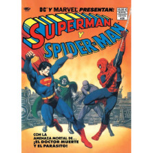 SUPERMAN Y SPIDERMAN. DC-MARVEL TREASURY EDITION.