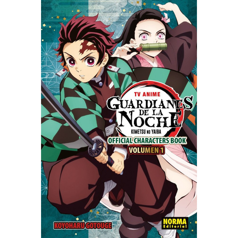 GUARDIANES DE LA NOCHE. ANIME CHARACTER BOOK 01