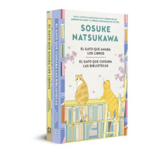 PACK EL GATO QUE AMABA LOS LIBROS. CONTIENE EL GATO QUE AMABA