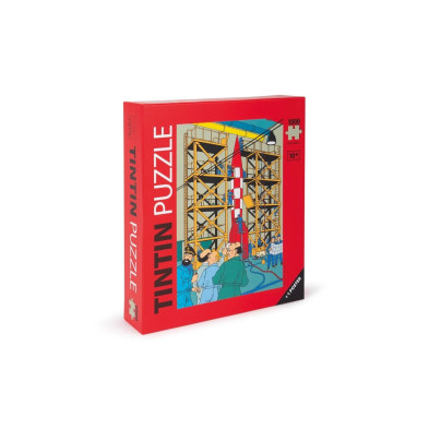 Puzzle Tintín - Cohete X-FLR 6 – 1000 piezas