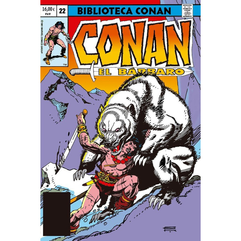 BIBLIOTECA CONAN. CONAN EL BARBARO 22 EL HABITANTE DE LAS PROFUNDIDADES
