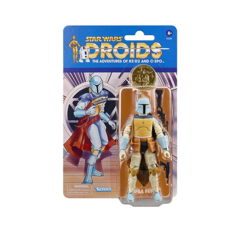 BOBA FETT FIGURA 15 cm STAR WARS: DROIDS THE BLACK SERIES