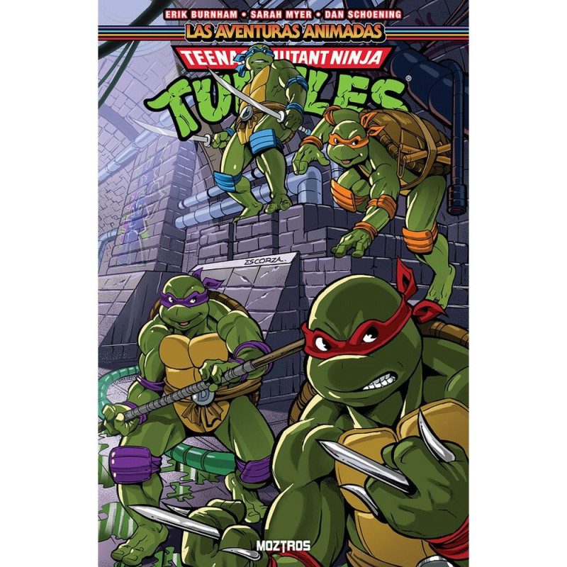 TEENAGE MUTANT NINJA TURTLES : LAS AVENTURAS ANIMADAS - VOL.3